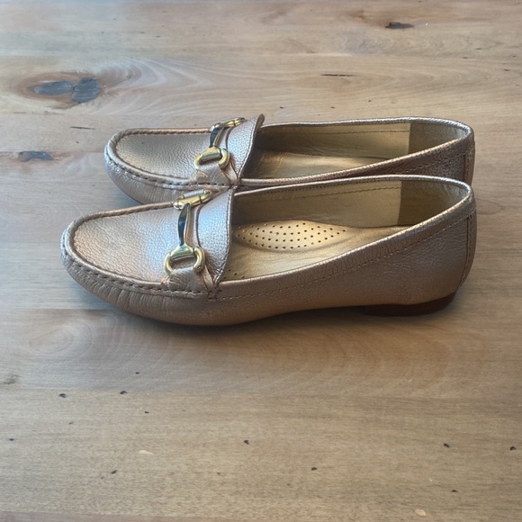 Browns Gold leather loafers - Picture 2 of 4